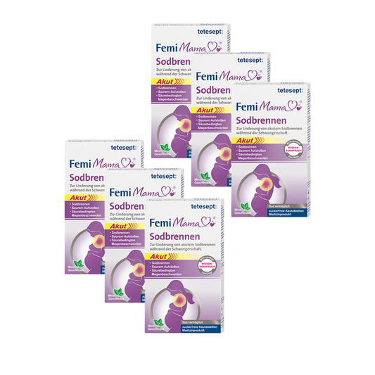 Femi Mama® Sodbrennen 6 x 10 Stück = 2 Monatspack