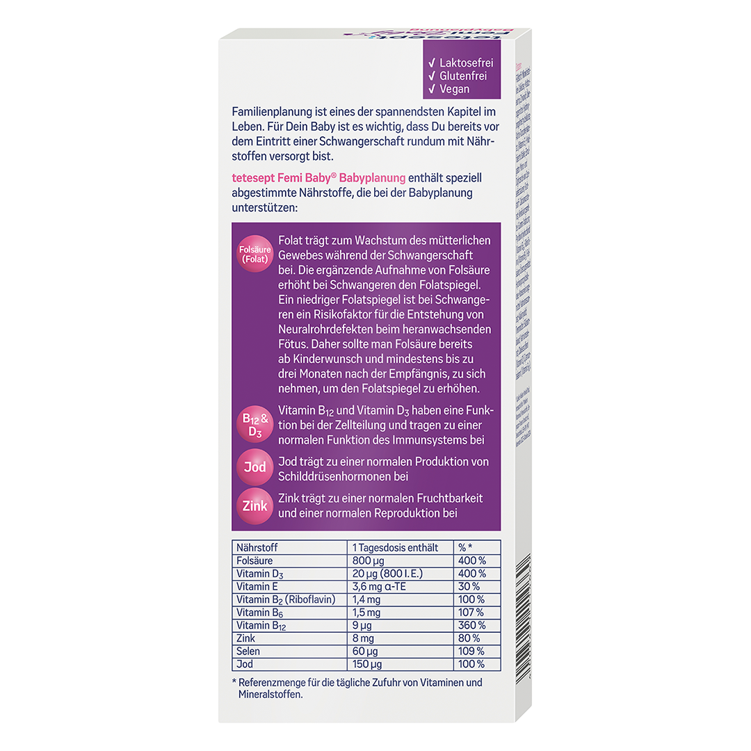 Femi Baby® Babyplanung