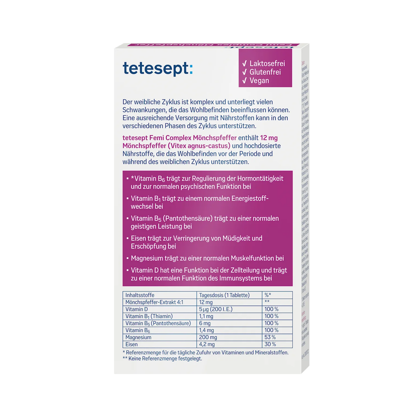 tetesept Femi Complex® Mönchspfeffer